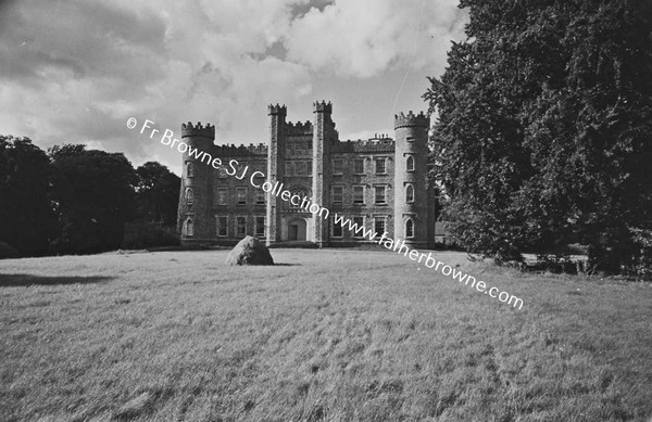 GORMANSTOWN CASTLE  SOUTH FRONT FROM SOUTH WEST